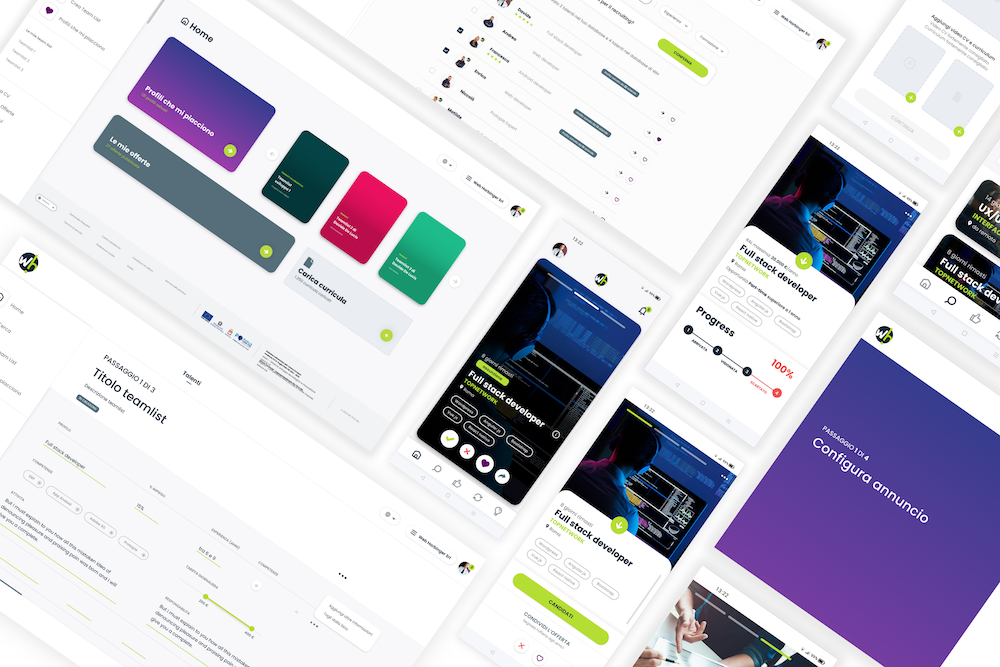 WebApp recruiting by unlime